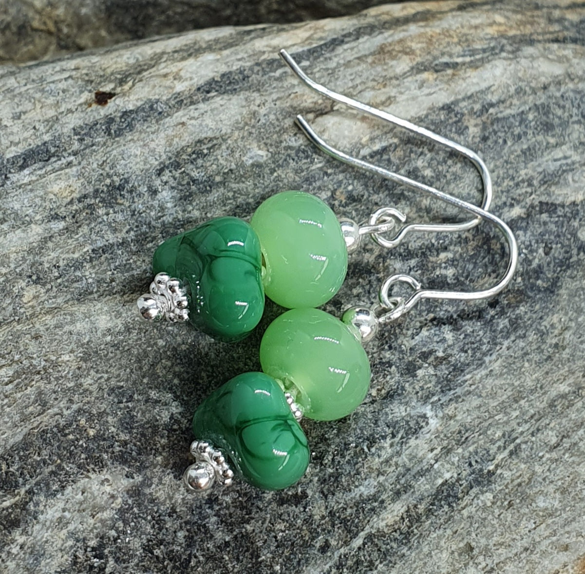 Boucles d'oreille CHARLOTTE jade