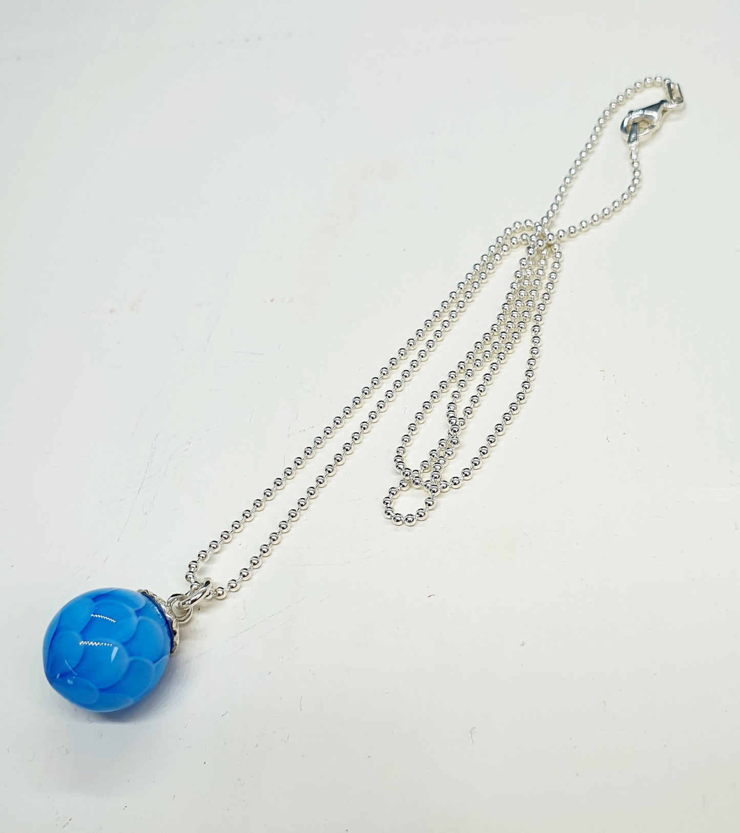 Collier AYA bleu aigue marine