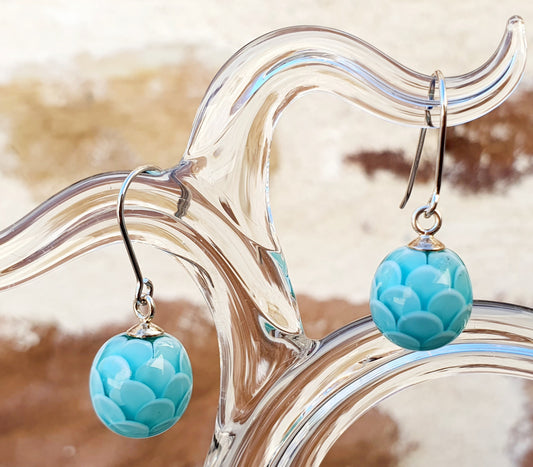 Boucles d'oreille AYA turquoise