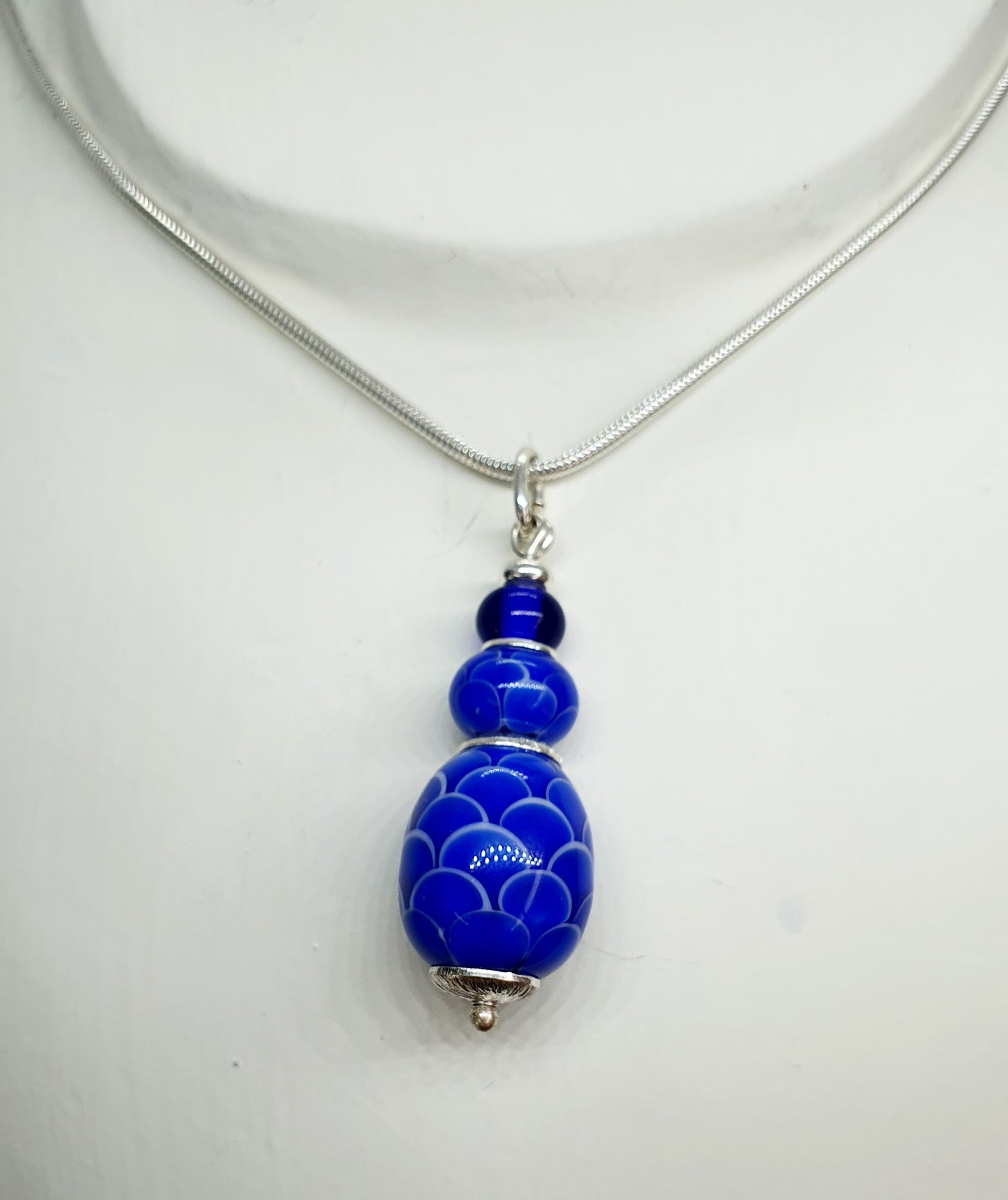 Collier AYA sautoir bleu